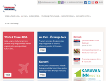 Tablet Screenshot of karavantravel.org