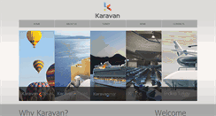Desktop Screenshot of karavantravel.com
